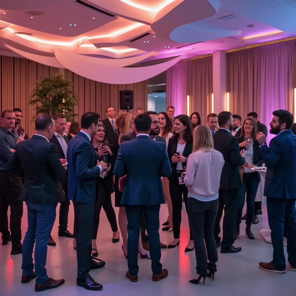 Evento de networking internacional organizado por la consultora