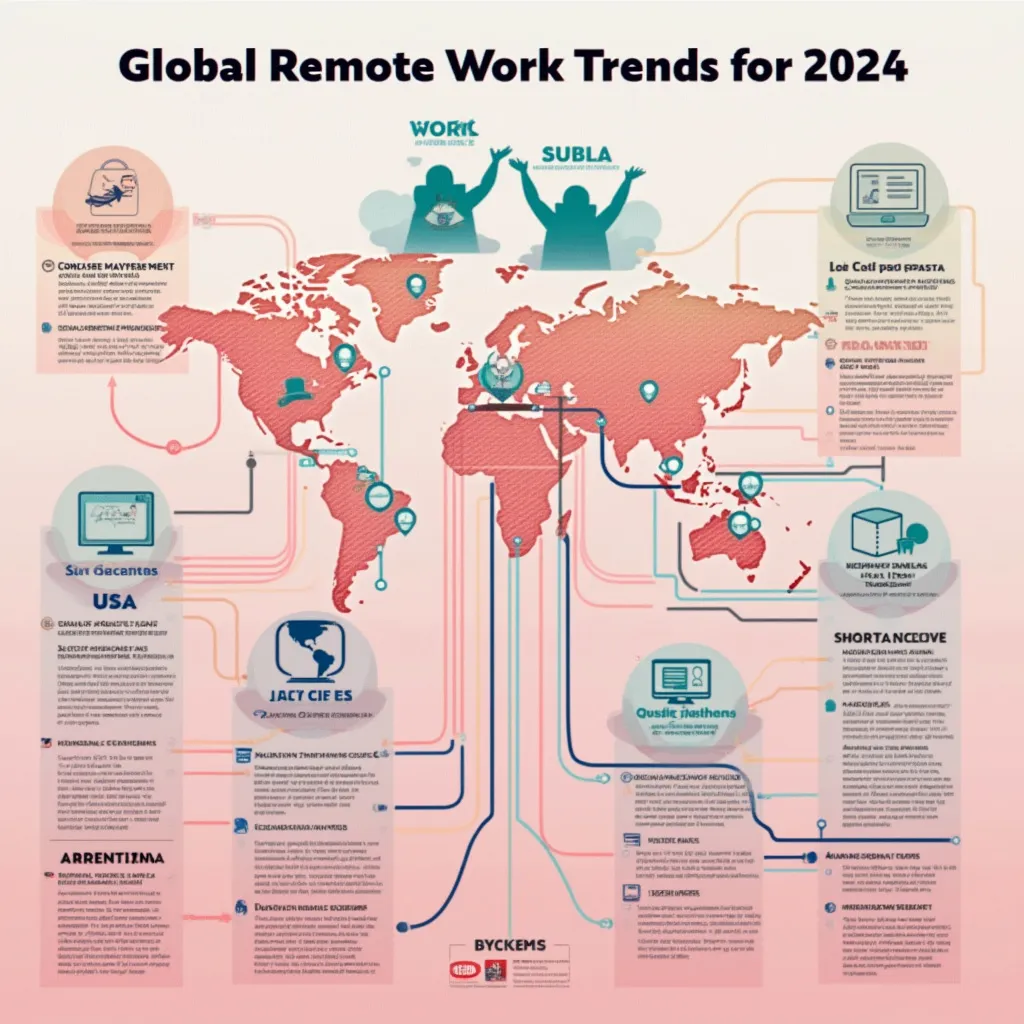 Tendencias del Trabajo Remoto Global en 2024